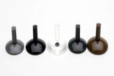 12.5mm Colored Curved Button w/Pupil Corneal Buttons-Colored 